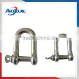 Stainless Steel Long D Shackle thumbnail-1