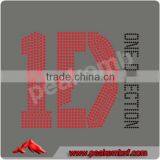 Bling One Direction Hot Fix Rhinestone Patterns Design thumbnail-1