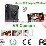 Dual Lens Fisheyes 360 Degree 720 Degree Panoramic Sport Camera 1080p Wifi Panoramic Camera thumbnail-5