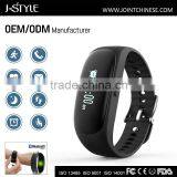 J-style Bluetooth Tracker Silicone Wristband Digital Continuous Heart Rate Bracelet