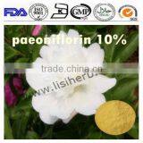 natural white peony root extract powder, paeoniflorin 10%