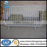 Galvanized The Fixed Leg Crowd Control Barrier Temporary Barricades
