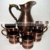 Copper Beer Mug and Pitcher Jug thumbnail-1