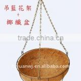 galvanized steel hanging basket