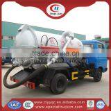 6000L DFAC 4x2 Waster Water Suction Truck Golden Supplier in China thumbnail-2