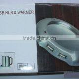 4 Port USB Hub Usb Cup Warmer Usb Coffee Warmer Pad Usb Mug Warmer Usb Glass Pad USB Hub Cup Warmer thumbnail-5