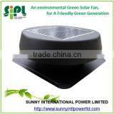 12 Watt Solar Powered Air Extractor Roof Fan With Fixed Panel thumbnail-1