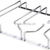 High Quality Chrome Under Stemware Wall Wine Glass Rack thumbnail-5