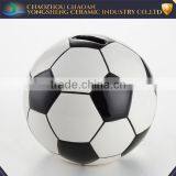 New Products Custom Ceramic Football Wholesale Piggy Bank thumbnail-1
