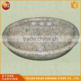 Purple Marble Freestanding Cabinet Indoor Stone Basin thumbnail-5