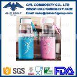 Glass Tea Infuser With Loose Leaf Tea Strainer, Glass Tea Infuser Bottle With Sleeve, Sports Water Bottle With Infuser thumbnail-4