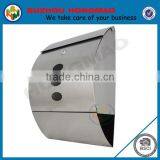 New Stainless Steel Letterbox With Wood-Plastic Composites Panel HPB164 thumbnail-6