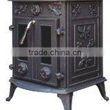 Antique Indoor Cast Iron Stove thumbnail-1