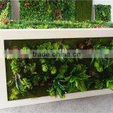 Home and Outdoor Decoration Synthetic Cheap 1m x 1m Artificial Vertical Green Grass Wall E08 04C00 thumbnail-6