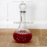 820ml Clear Unique Shape Glass Bottle for Sprint Alcohol Liquor thumbnail-5