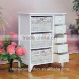 Morden Wooden Cabinet With Drawers thumbnail-3