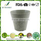 Pro-environment Selling Well Good Quality Bamboo Fiber Flower Pot thumbnail-6