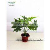SAS201601 Artificial Green Foliage Plant Bonsai thumbnail-2