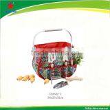 Ladies Garden Tools Organized Bag With Iron Handle thumbnail-1