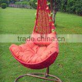Garden Outdoor Furniture Rattan Hanging Hammock Wicker Swing Chair thumbnail-4