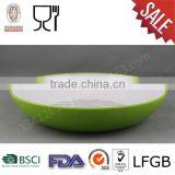Solid Color Melamine Salad Bowl thumbnail-1