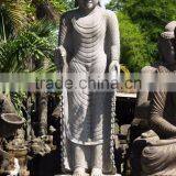 Outdoor Garden Decor Stone Carving Gemstone Buddha Statues
