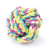 Ball Dog rope toys 11cm XL manufacturers selling pet cotton woven cotton rope