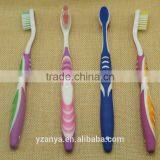 Rubber Handle Teeth Whitening High Quality Nylon Bristle Adult Toothbrush thumbnail-3