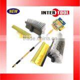 3M 9Ft Extendable Aluminum Telescopic Water Fed Window Car Van Wash Brush thumbnail-6