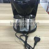 Low Price Drip Coffee Maker Electric Coffee Maker With Two Matching Cups thumbnail-3