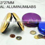 Fashion New Aluminium Euro Coin Dispenser Holder Purse Wallet Hold Coins Gadget thumbnail-4