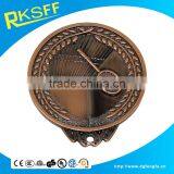 Cheap Bronze Tennis Sports Medal With Ribbon thumbnail-2