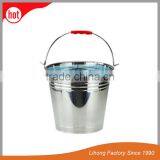 Wholesale Metal Bucket Stainless Steel Champagne Bucket With Lid thumbnail-1