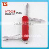 2014 Stock Mini Stainless Steel Multi Function Pocket Keychain Kinfe Tools K7003B thumbnail-1