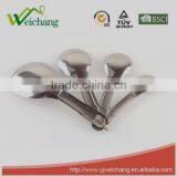 WCTS057 Stainless Steel Mirro Finishing Measuring Spoon ,Set of 4 thumbnail-3