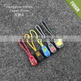 Factory Direct Private Embossed Brand Name Logo Zipper Sliders thumbnail-3