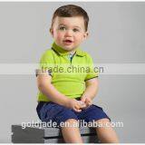 100% Cotton Custom Design Kids T-shirt Wholesale Baby Polo T-shirt thumbnail-1