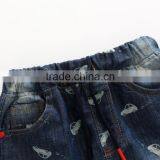 New Style Boys Pants Jeans Back Pocket Cartoon Denim Short Printed Designs thumbnail-3