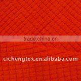 Fahion Red Fabric 94%polyester 6%spandex Thermal Grid Fabric thumbnail-1