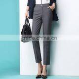 Casual Business Suit Pants Nine Pants Dress Show Small Occupation All-match Smoke Tube Small Straight Legged Trousers Custom thumbnail-4