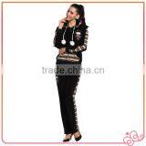 OEM Service Embroidered Turkey Velour Wholesale Pijamas Woman thumbnail-1