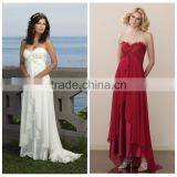 New Style Front Short Back Long Chiffon Evening Dress thumbnail-1