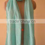 Printed Chiffon Long Scarves thumbnail-4