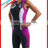 2016 High Performance New Design Triathlon Ladies Suit for Swim, Bike, Run thumbnail-1