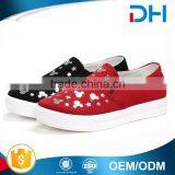 PVC Outsole Fashion Canvas Shoe Women Walking Sneakers China Supplier thumbnail-1