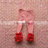 2016 Hot Sale Baby Stripe Fuller Ruffles Icing Pants Baby Icing Leggings thumbnail-4