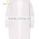 White Long Womens Cardigan in China thumbnail-4