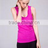 2017 New Design Seamless Gym Sports Womens Tank Top thumbnail-1