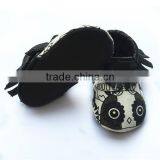 Canvas Moccasins Leather Baby Shoes thumbnail-3