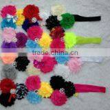 Shabby Flower Headband Baby Headband Infant Hedband Wholesale thumbnail-2
